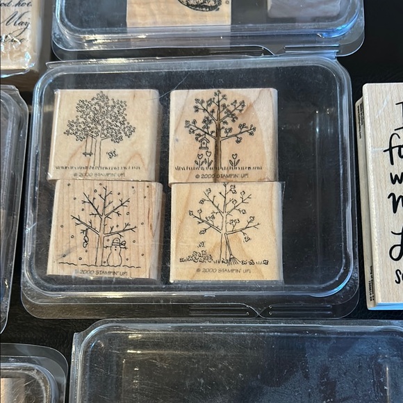 Assorted Rubber Stamp Collection with Ink Pad - Picture 4 of 8